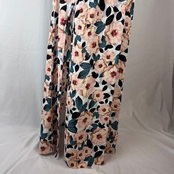 Show Me Your Mumu Women's Heather Halter Maxi Dress Size Medium Magnolia Wedding - Picture 4 of 6